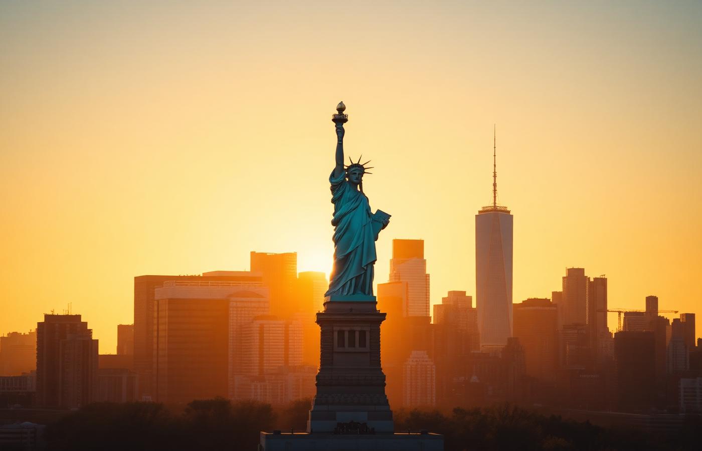 US city skyline